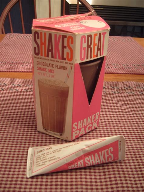 Great Shakes Mixer w/Box and Pack 1960