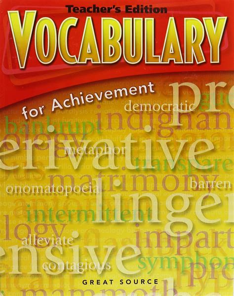 Great Source Vocabulary Answer Key