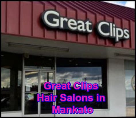 Great clips mankato. Fri 8:00 AM - 7:00 PM. Sat 9:00 AM - 5:00 PM. (507) 720-0027. https://haircutmeneastmankatomn.com. The Sport Clips experience in Mankato, MN includes sports on TV, legendary steamed towel treatment, and a great haircut from our stylists who are the Pros in Mens Hair and specialize in men's and boys' hair care. You'll … 