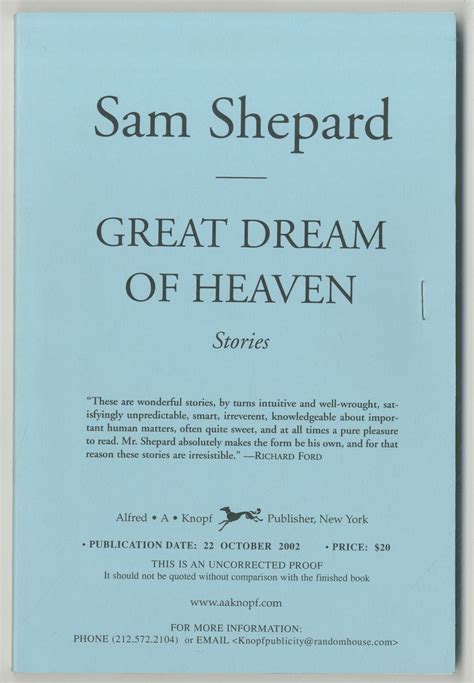 Great dream of heaven (2002 edition) Open Library