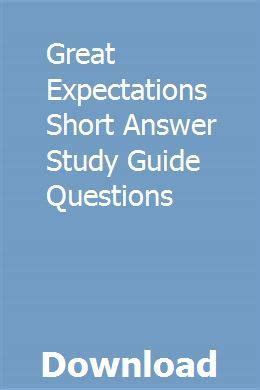 Great expectations short answer study guide questions. - Solution manual introduction to algorithms 3rd edition.