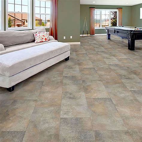 Great Lakes Vinyl Flooring is an extremely dense and durable product that is perfect for any active lifestyle. With a premium 20mil wear layer and sound-reducing foam pad, it’s a great choice for many commercial flooring needs. The Legends Series is waterproof, pet friendly, and low maintenance. Fieldstone Luxury Vinyl Flooring combines ...