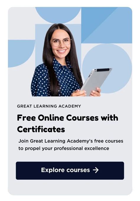 Great learning academy free courses.  Learn at your own pace and get Googl...