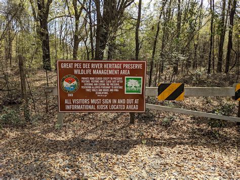 The Marsh WMA and the the Great Pee Dee Heritage Preserve are also affected by flooding. DNR said hunters and visitors are urged to use extreme caution before entering these properties and to not .... 