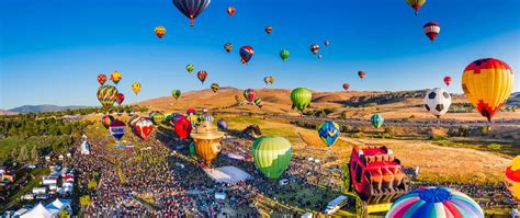 Great reno balloon race. Details. Celebrate The Great Reno Balloon Race's 43rd Anniversary - taking place on September 6-8, 2024 at Rancho San Rafael Regional Park in Reno, Nevada! The world's largest free hot-air ballooning event features teardrops and special shapes, a three-day Super Glow Show and our world-renowned Dawn Patrol! 