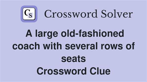 Great seats crossword clue