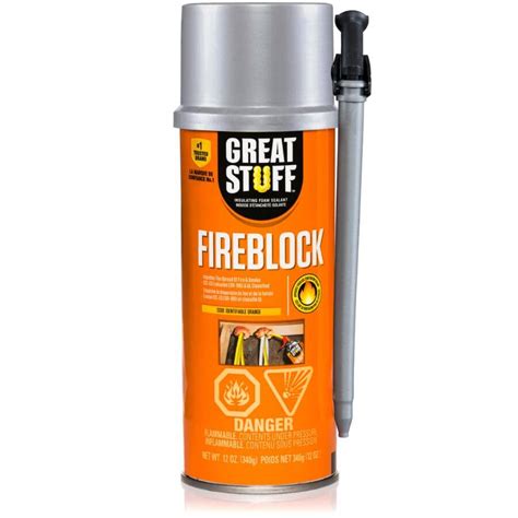 Great stuff fire block spec sheet.  GREAT STUFF&trade; Premium Fire Block is based on sodiu...