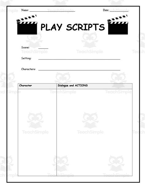 Great templates for script writing Script writing, Writing templates