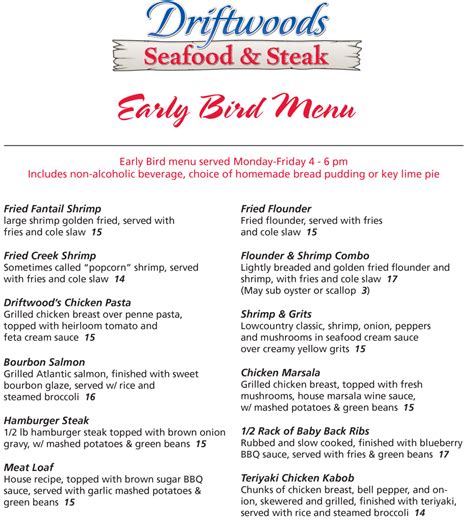 Great value early bird set menu - Prime Steak & Grill, Chandler