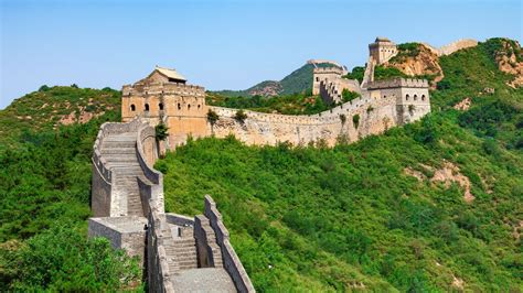 GREAT WALL OF CHINA. By some reckonings it is the largest str