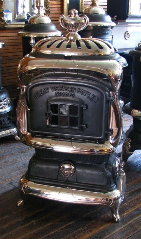 Great western stove company. Antique wood stoves come with a measure of value even in our daily activities; from heating your home during winter in cases of a power outage and cooking meals. Asides from that, they add vintage decor to your home and carry a nostalgic feeling. 6. One way to get the best warmth is the antique wood stoves. 