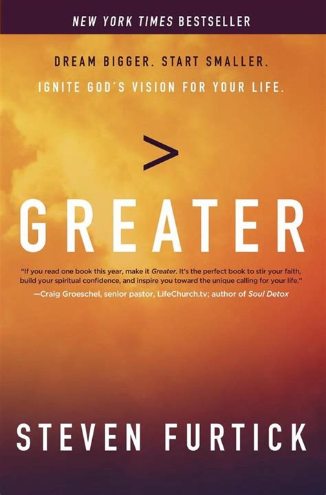 Greater by Steven Furtick - 9781601426550 - Book Depository