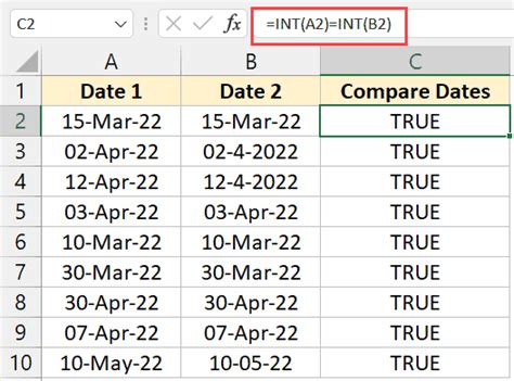 Greater than / Less than date/time table expression