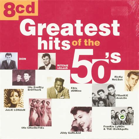 Greatest hits of the 50s. Things To Know About Greatest hits of the 50s. 