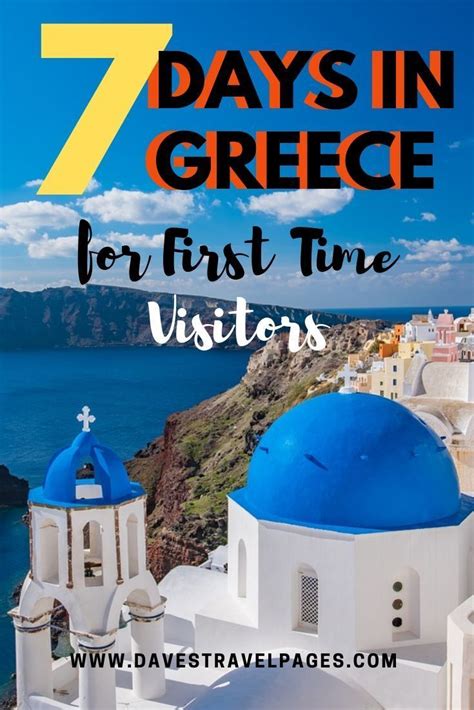 Greece itinerary 7 days. A: We recommend planning a trip of about 7 days to Greece. Here is a suggested plan for your Greece trip in 7 days, giving a good mix of leisure and sightseeing ... 