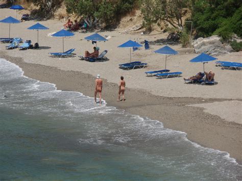 Gypsoi Afiarti, Karpathos - credits: thalassa-suites.gr. At the request of the Afiartis Development Association, Gypsoi Afiartis beach is the official nudist beach in Karpathos . It is accessible on foot, not exploited by any individual, and is extremely secluded and quiet, in a location surrounded by mountains.