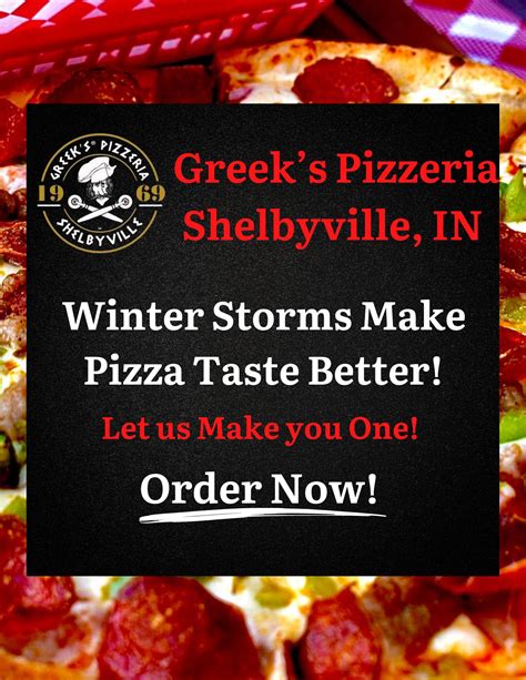 Greek’s Pizzeria Shelbyville - Home - Facebook