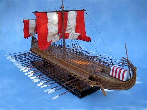 Greek Bireme, a premium model - ModelShipMaster.com