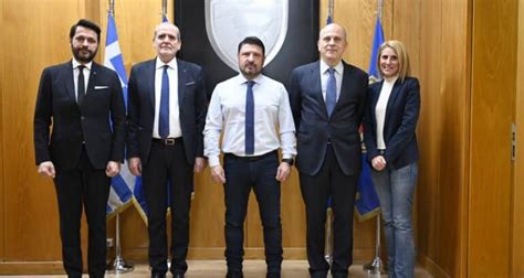 Greek Deputy Minister of Defence meets with the Executives of …