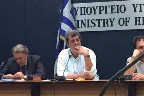 Greek Health Minister Photographed Smoking During Press …