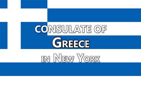 Greek consulate nyc.  ATTENTION! Before you arrive at the Consulate General 1 d...