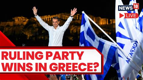 Greek election results from 60% of vote show ruling conservatives with huge lead; major defeat for left-wing opposition