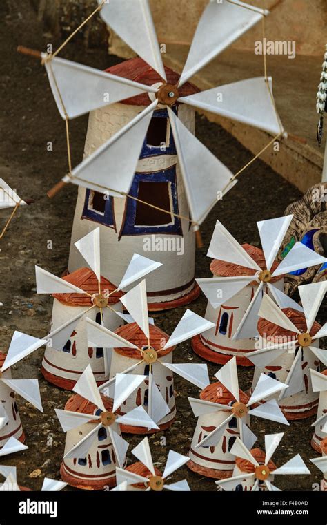 Greek windmills sails hi-res stock photography and images - Alamy