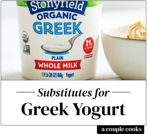 Greek yogurt replacement. Jul 1, 2023 · Nevertheless, Silken tofu is an excellent substitute for Greek yogurt in recipes that call for a creamy texture and high protein content. Give it a try and see how it works for you! 3. Cream Cheese. Cream cheese is among the great substitutes for Greek yogurt is cream cheese. 