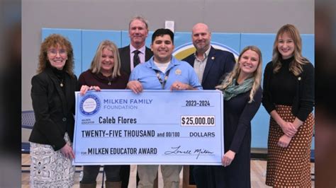 Greeley teacher surprised with 'Oscar of Teaching' Milken Educator Award