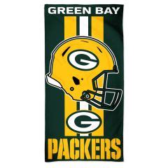 Green Bay Packers Team Stripe Beach Towel at the Packers Pro Shop