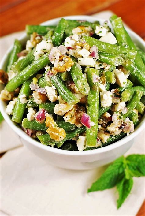 Green Bean, Walnut and Feta Salad Recipe Guy Fieri