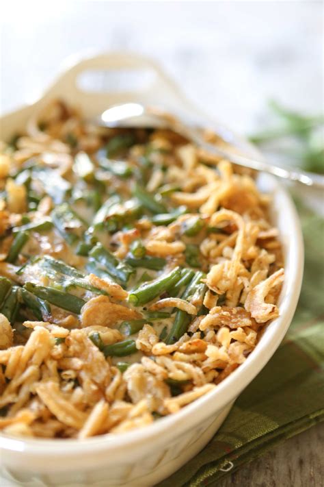 Green Bean Casserole with Fresh Beans