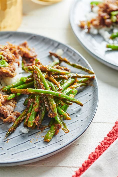 Green Beans with Miso Butter Recipe Bon …