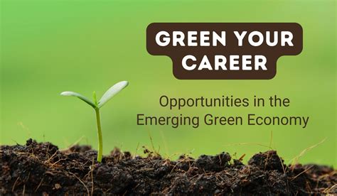 Green Career Opportunities