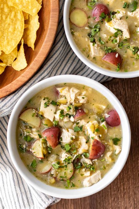 Green Chile Chicken Stew - Girl Gone Gourmet