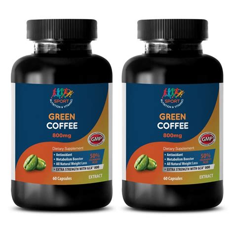 Green Coffee Extract GCA 800mg - Rapid Weight Loss Pills 2B