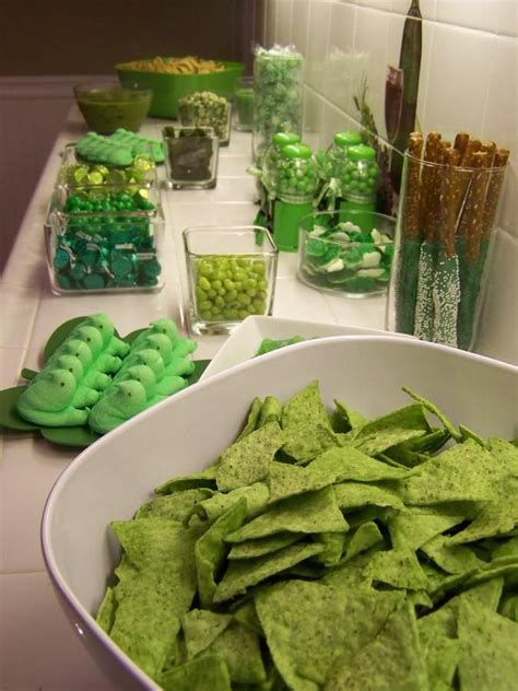 Green Colored Snack Ideas