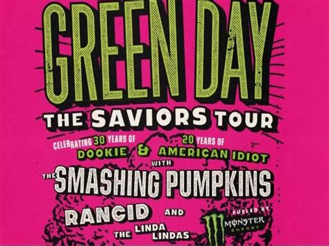 Green Day plan August return to Target Field with the Smashing Pumpkins and Rancid