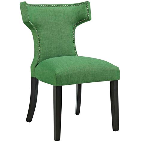 Green Fabric Dining Chairs - The Home Depot