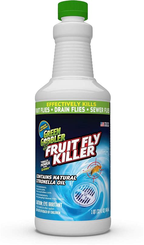 Green Gobbler Fruit Fly Goodbye Gel Drain Treatment - amazon.com