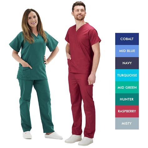 Green Hospital Doctor Uniform Scrubs & Beyond