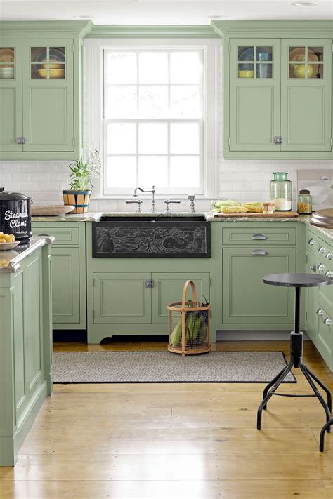 Green Kitchen Cabinets A Fresh and Lively Solution For Any Home