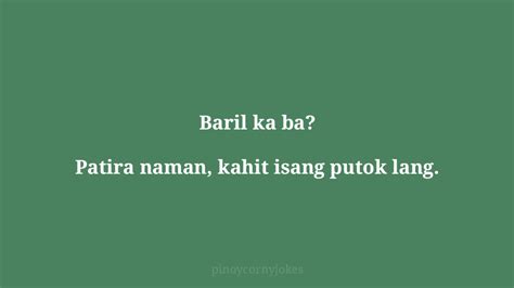 Green Minded Pick Up Lines Tagalog - JackHinkle Blog