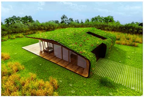 Green Nest House, una vivienda sostenible con un diseño único …