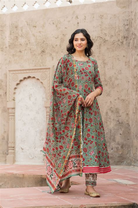 Green Pakistani Suit - Etsy