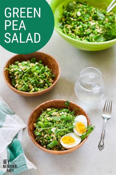 Green Pea Salad with Feta and Mint - Hey Nutrition …