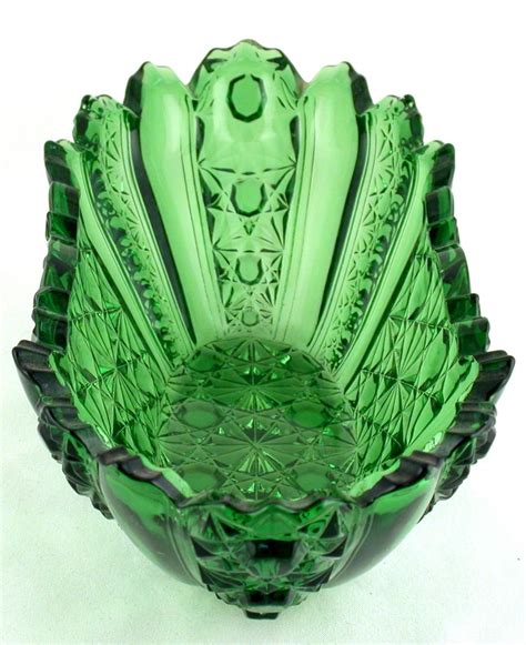 Green Pressed Glass - 100 For Sale on 1stDibs