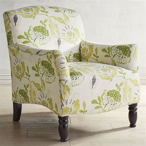 Green Print Accent Chairs For Living Room Wayfair