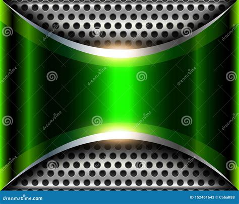 Green Silver Background Illustrations & Vectors - Dreamstime