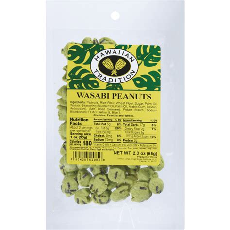 Green Tea Wasabi Peanuts - Instacart